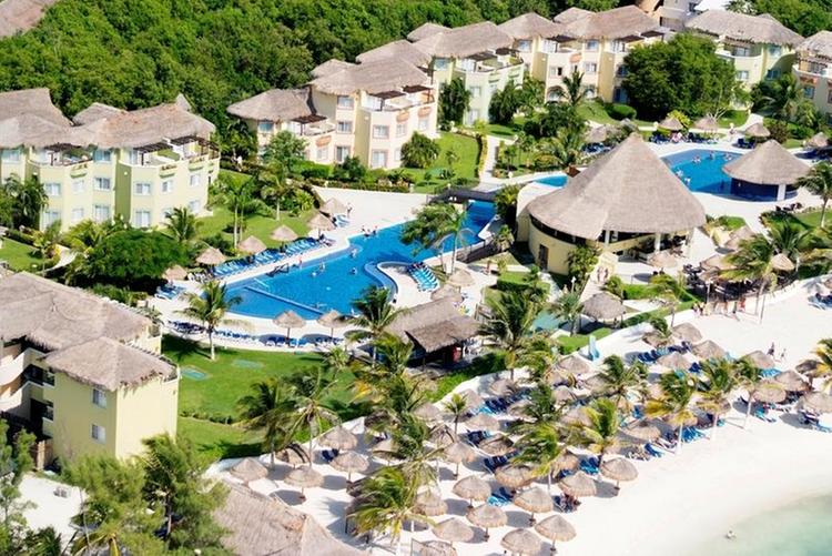 Zájezd Sandos Caracol Eco Resort ****+ - Yucatan / Playa del Carmen - Letecký snímek